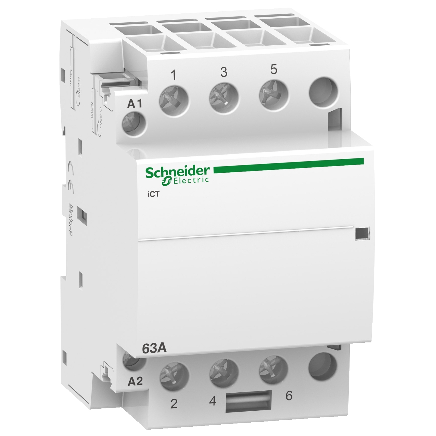 A9C20663 Модульный контактор iCT 3P 63А 400/240В AC Schneider Electric Acti 9 