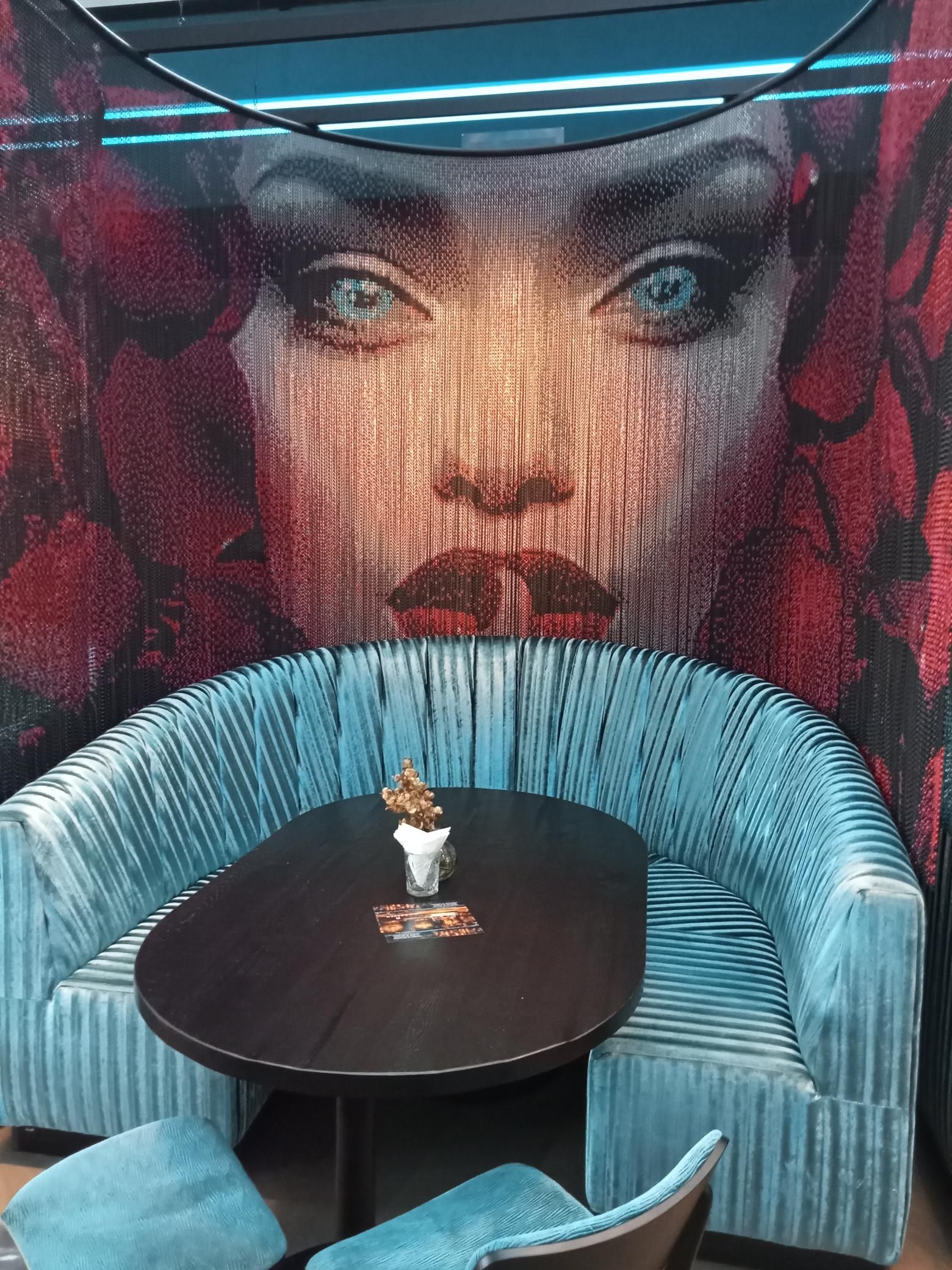 Алюминиевая проволочная палатка Kriskadecor SPACE DIVIDER - RESTAURANT ARCH-00050833 - Вид №20