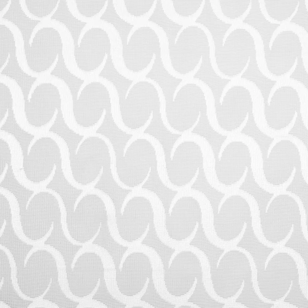 Тюль на ленте «Сканди», 250x260 см, геометрия, цвет белый AMORE MIO STLM-2193035 - Вид №2