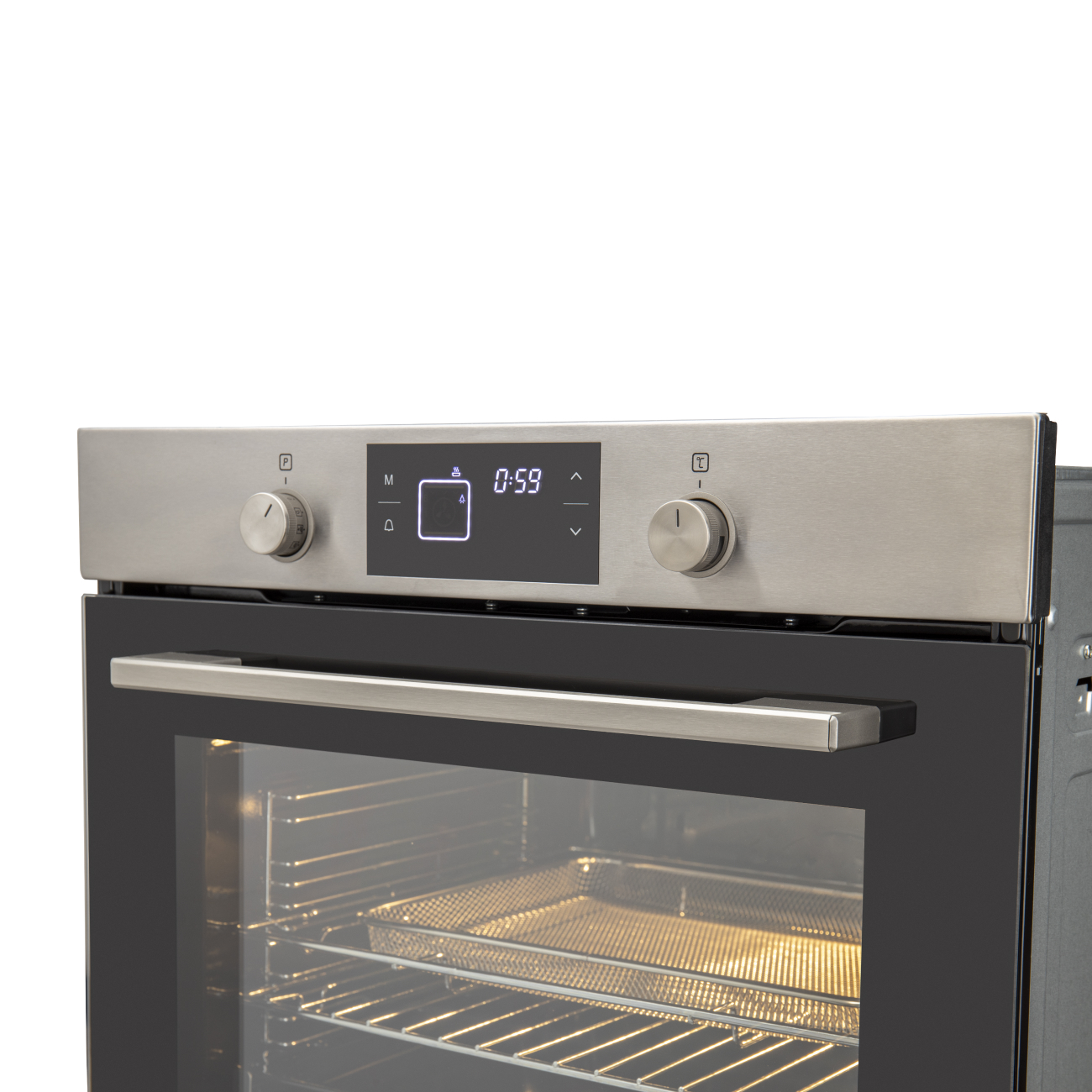 9284763 Электрический духовой шкаф Gressel RU677EM69110 серебристый STDN-0047009 - Вид №6