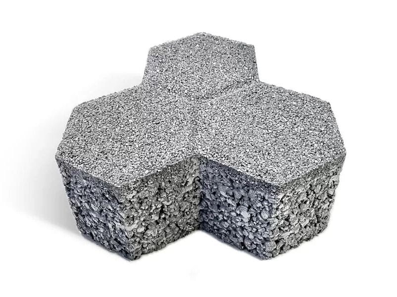 Твердый самоблокирующийся бетон Tegolaia TRIESAGONO FILTER 10 ARCH-00117086