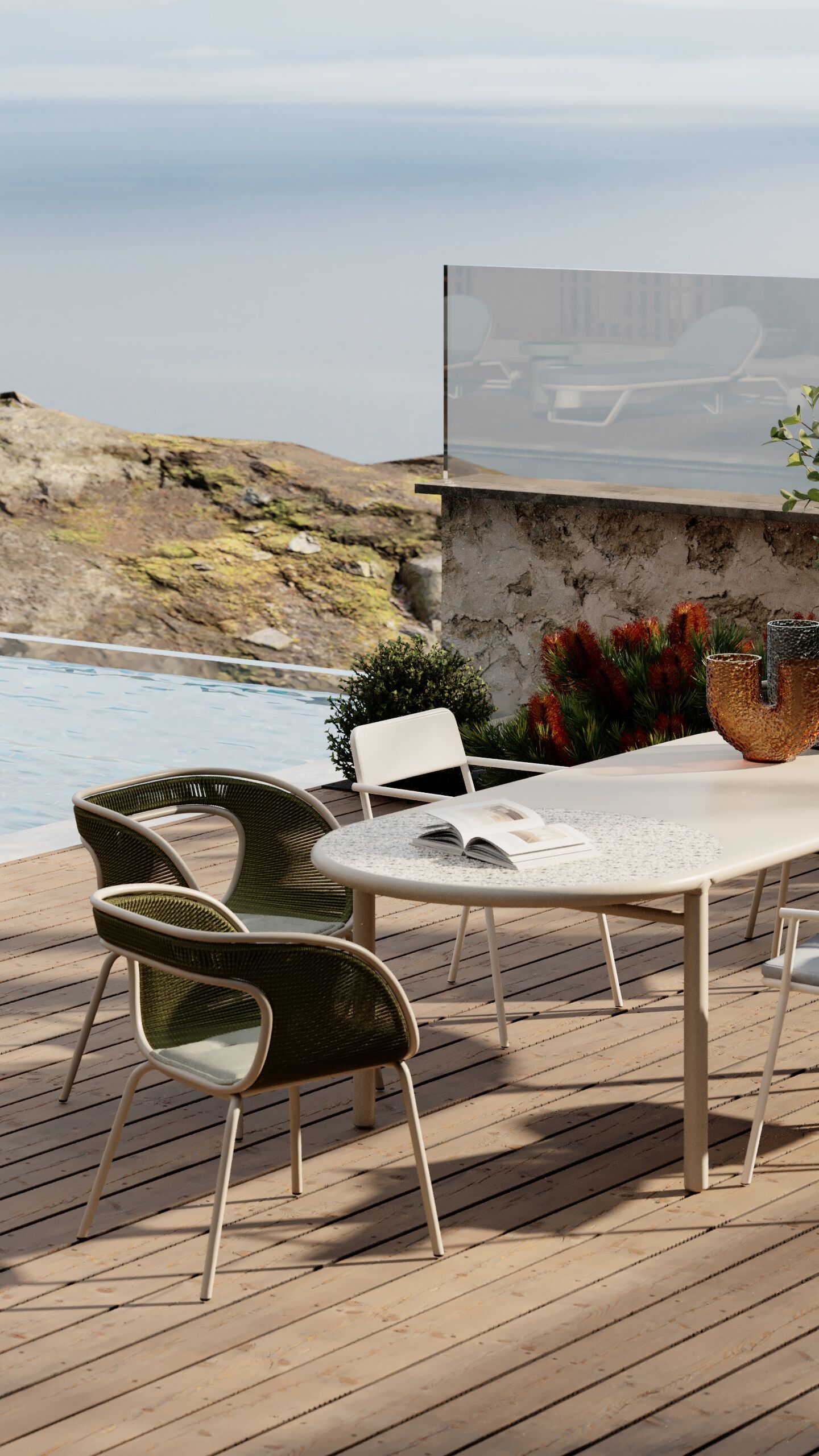 Алюминиевый садовый стол YAAZ Barla ARCH-00053728 - Вид №1