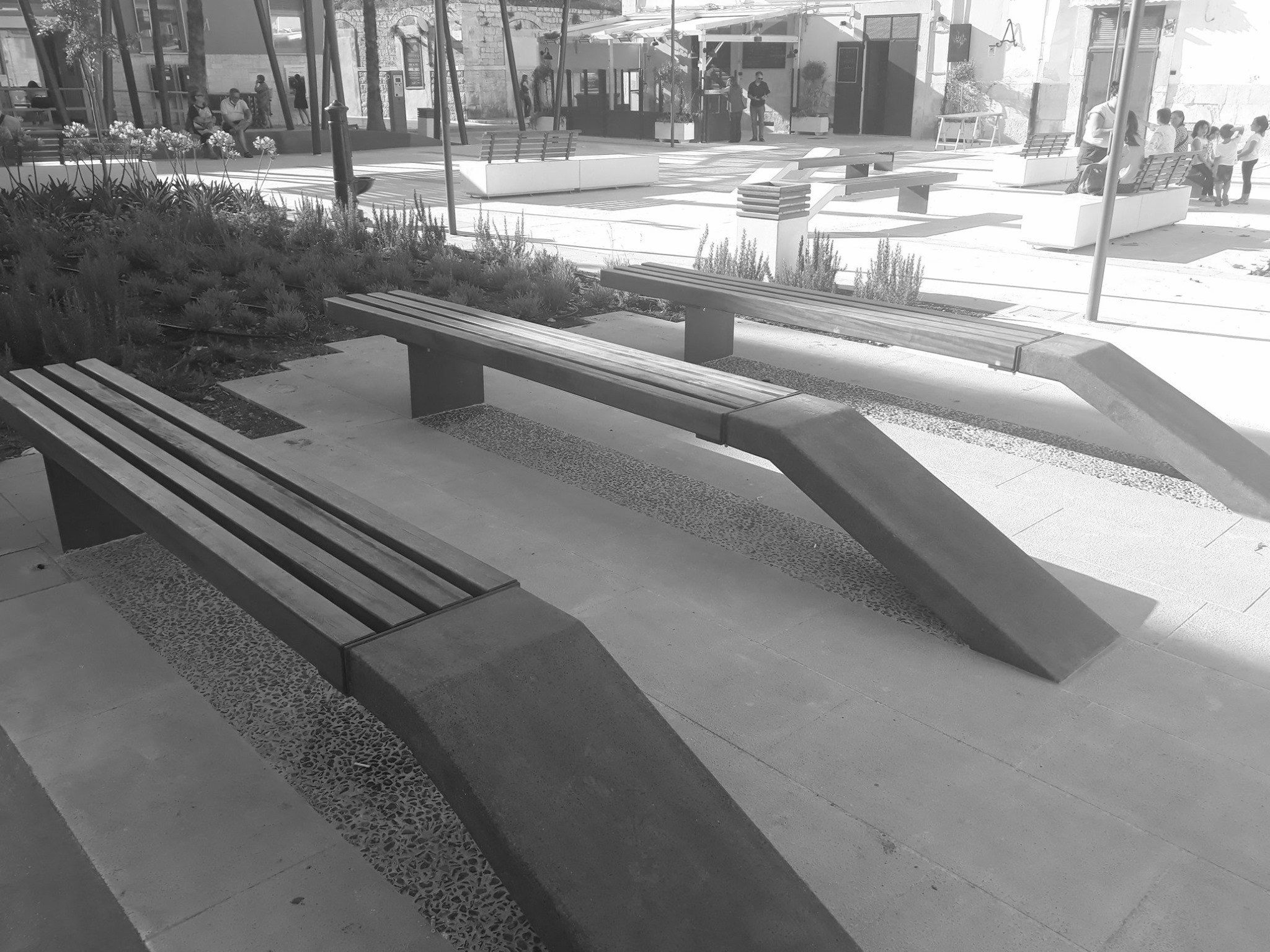 Скамья без спинки Viscio Urban Design FARAH ARCH-00109815 - Вид №13