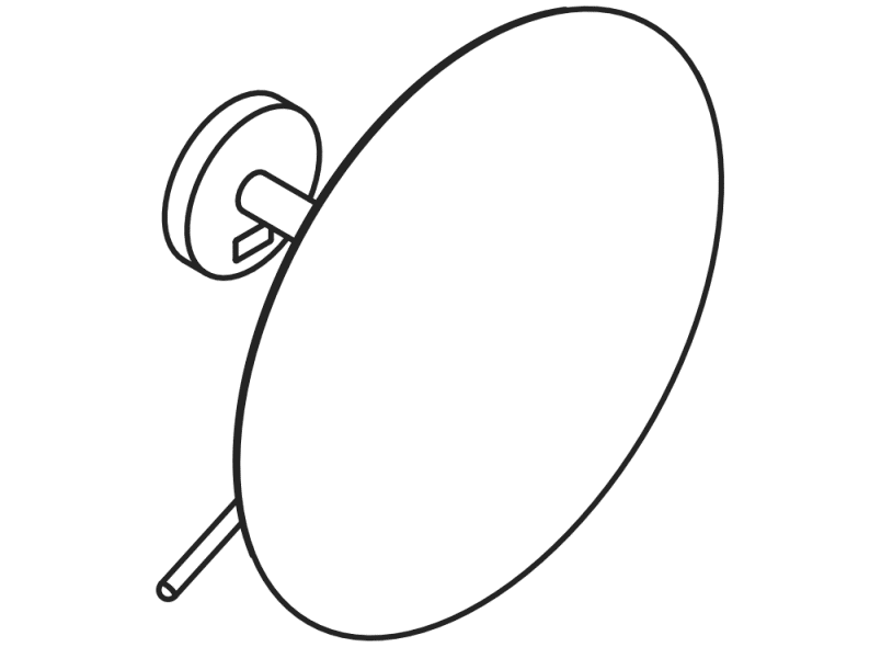 950.01.23040 косметика HEWI Spiegel  - Вид №4