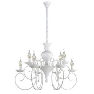 Подвесная люстра Crystal Lux Sempre SP6+3 CRYSTAL LUX ДИЗАЙНЕРСКИЕ, SEMPRE 056953 Белый