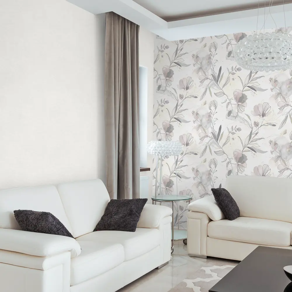 Обои флизелиновые Ateliero Olesya сиреневые 1.06 м AT281895 STLM-2201434 - Вид №3