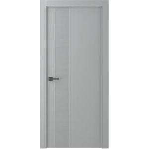 Дверь межкомнатная глухая Твинвуд1 эмаль серый 2000x600 мм