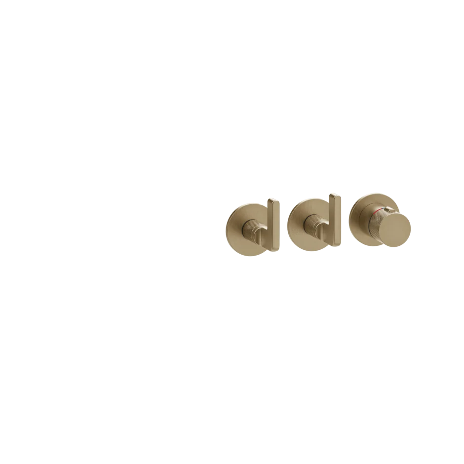 Смеситель для душа 58334 726 Gessi Inciso ТЕПЛАЯ БРОНЗА BR. PVD 58334726