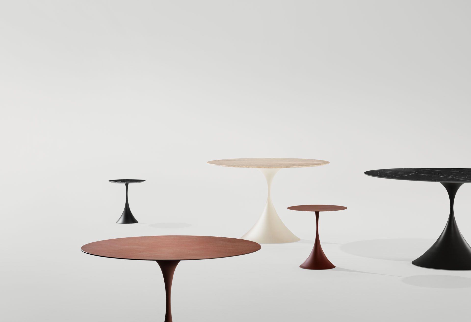 Высокий круглый стол Midj Leo ARCH-00103784 - Вид №3