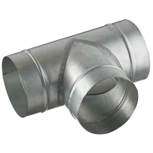 Тройник Ø150 мм оцинкованный