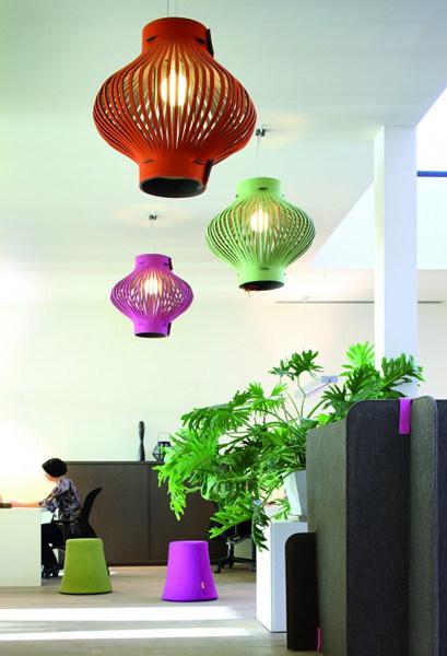 BuzziSpace Подвесной светильник из войлока Buzzilight sun-id-1381303 - Вид №3