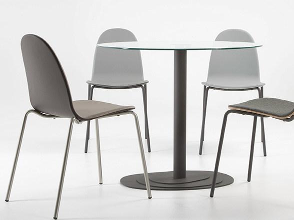 ONDARRETA Круглый стальной стол Duo-trio sun-id-1399885 - Вид №4