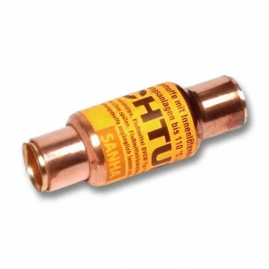 1587235 SANHA 5872 компенсатор НП-НП, медь, сильфонный, 3 Бар 110°C 35 мм