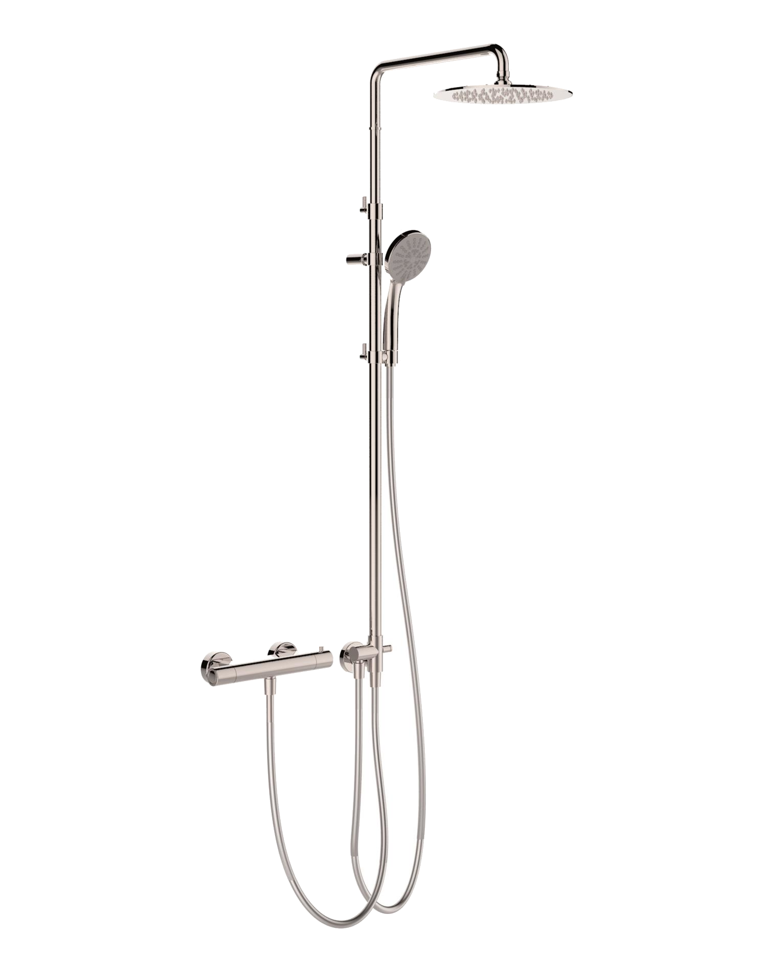 00-1935-N-CR CARIMALI Телескопическая насадка Rigoletto, душевая лейка MySlim 