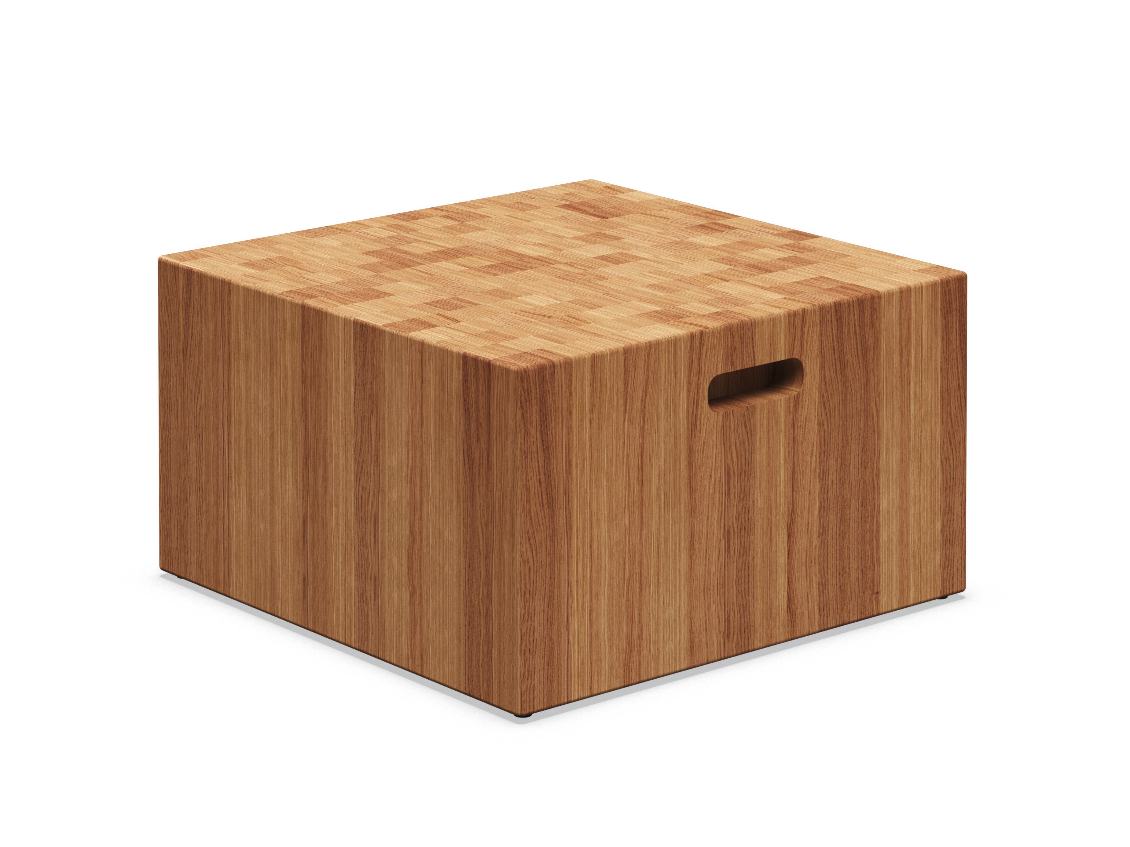 Низкий квадратный стол из тикового дерева Gloster BLOCK ARCH-00136785