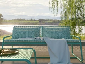 MEMEDESIGN 2-х местный садовый диван из металла Lolita