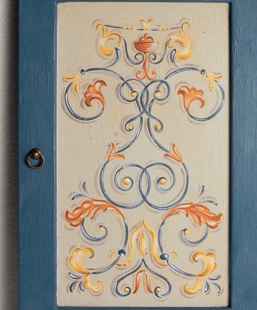 8051 Tifernoit Декорированная композиция для ванной в тонкую полоску Bagno  - Вид №9