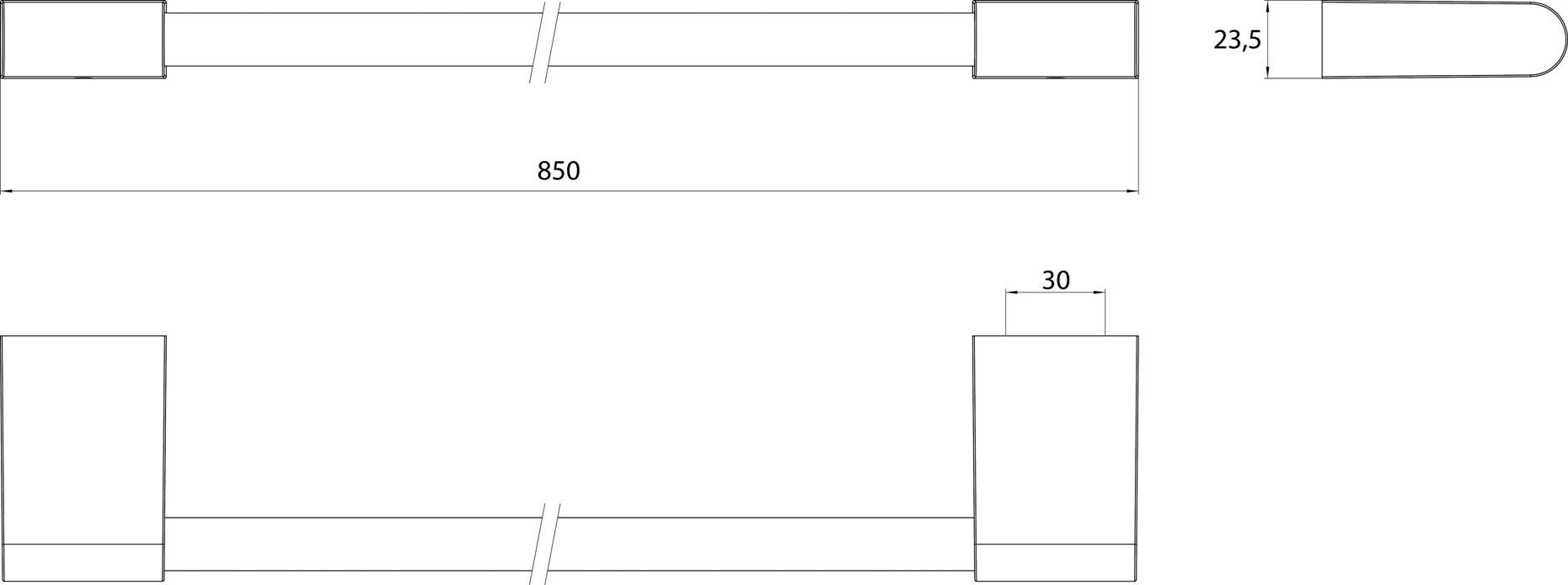 Emco Bad Вешалка для полотенец из металла Flow sun-id-1422422 - Вид №5