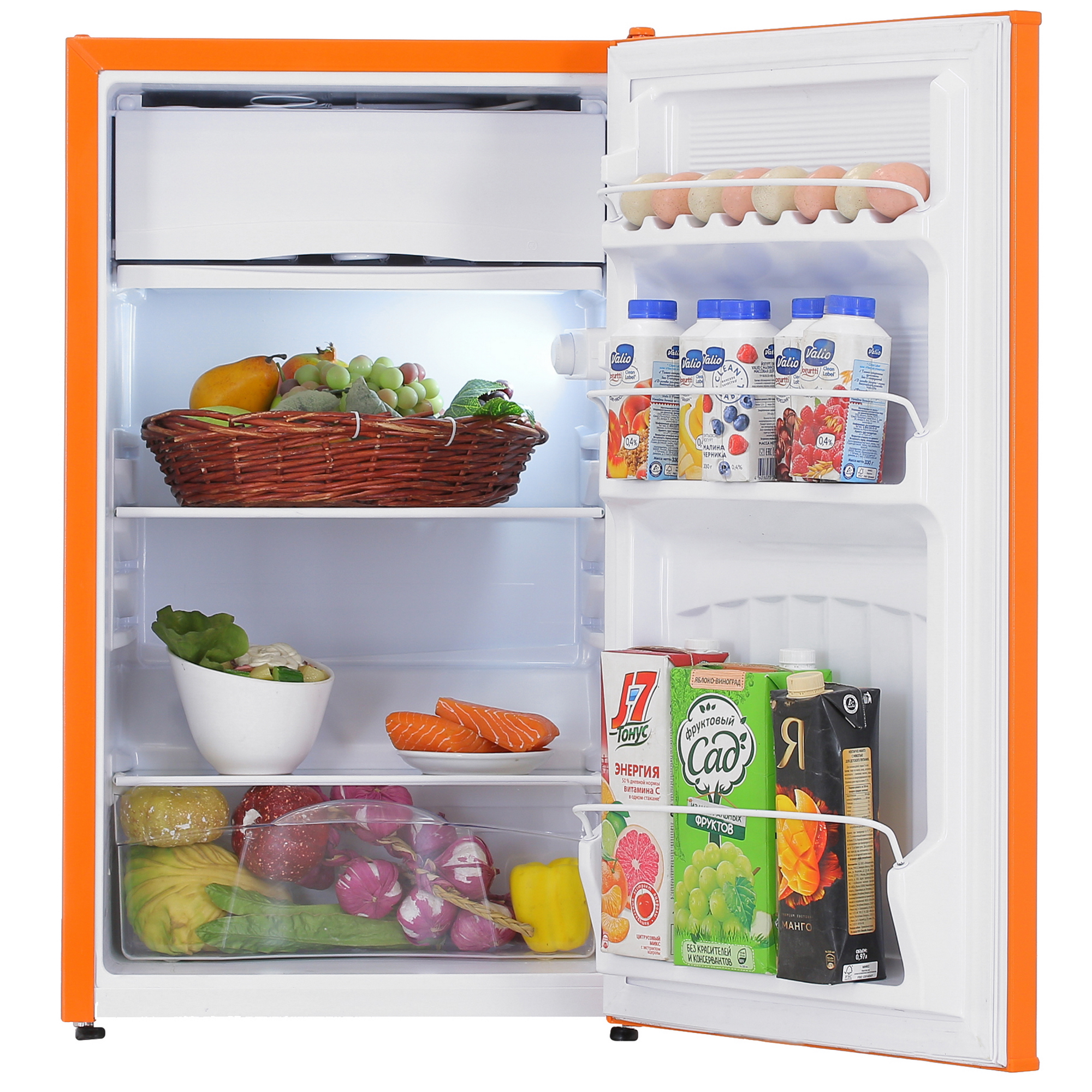 9953407 Холодильник компактный   Nordfrost NR 403 Or оранжевый STDN-0041817 - Вид №5