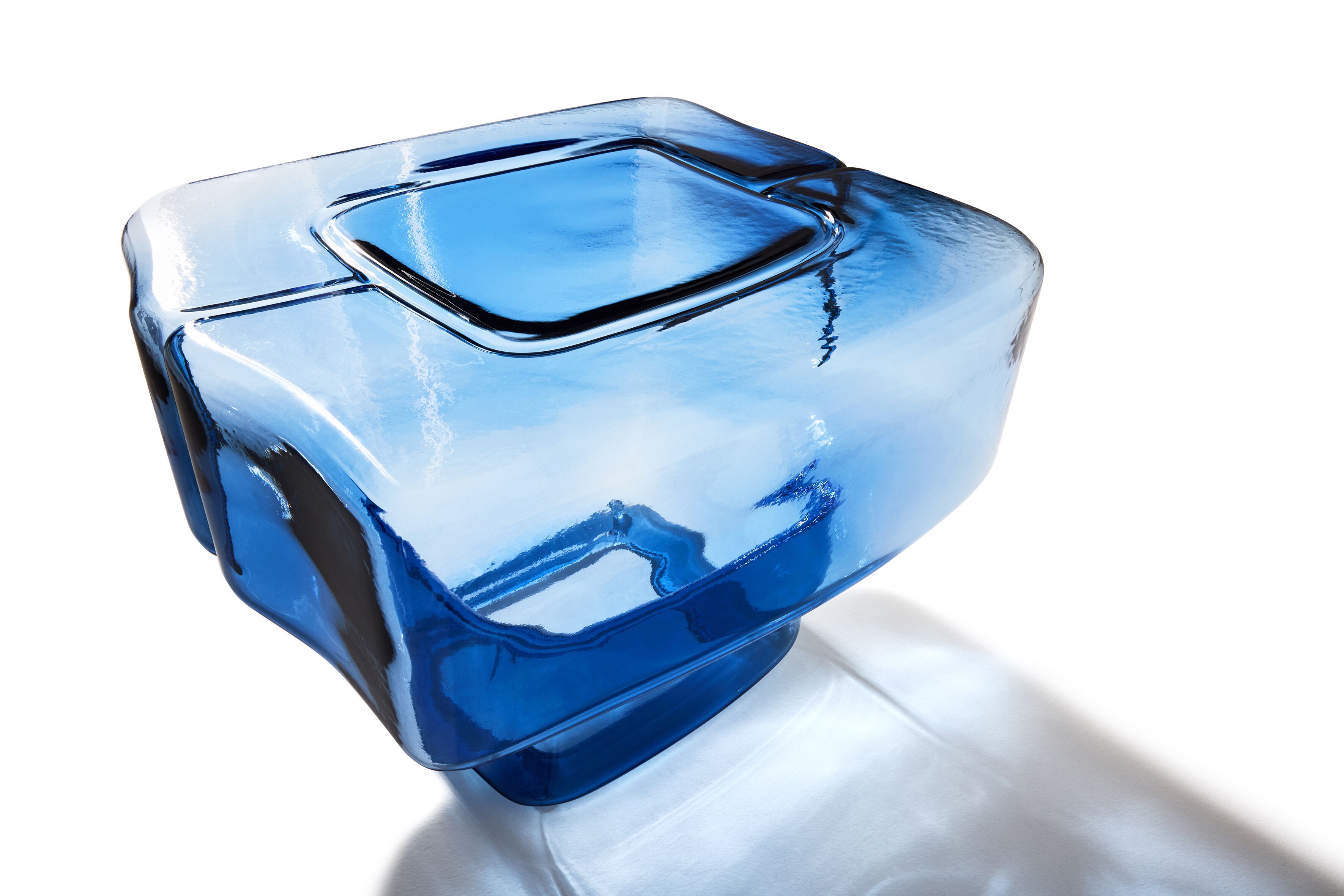 Низкий журнальный столик из дутого стекла CASSINA FLUID JOINERY ARCH-00019276 - Вид №3