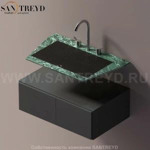 AELLN0AA1080VD Подвесная раковина настенная прямоугольная Agape Ell