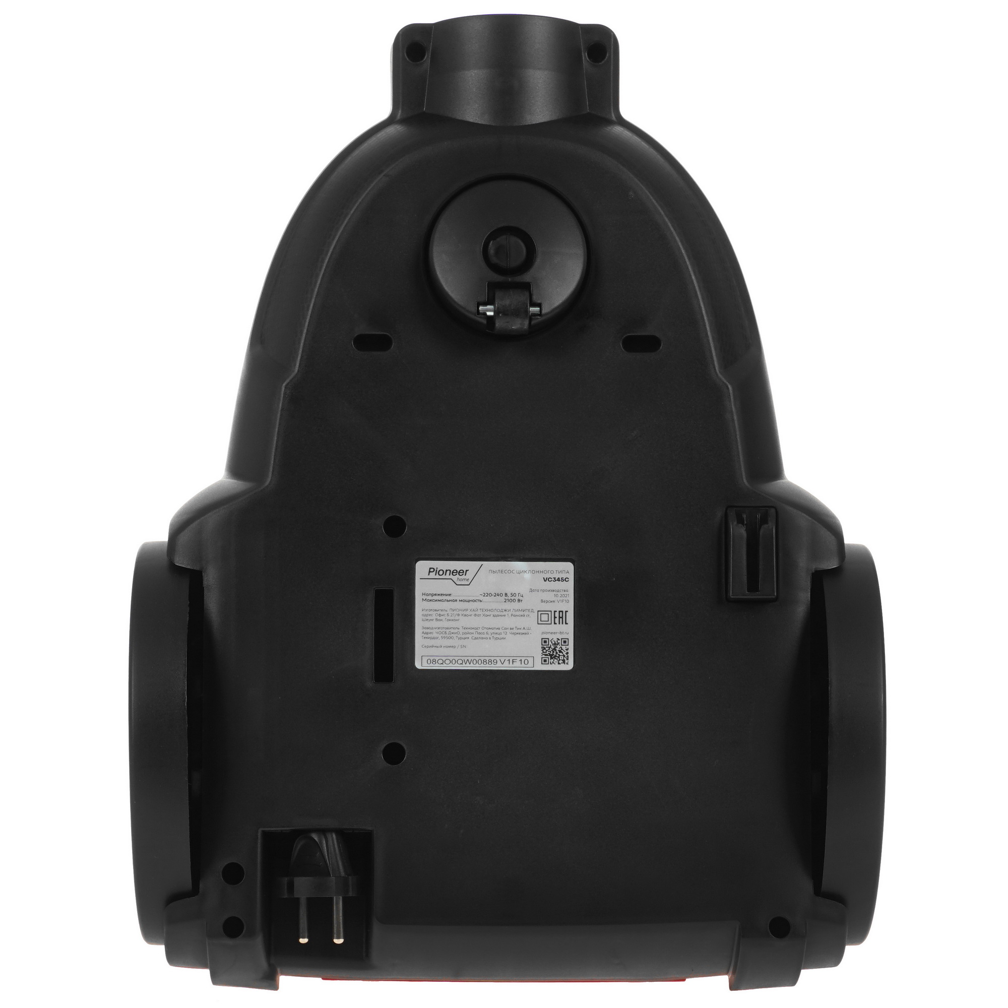 5353373 Пылесос Pioneer VC345C черный STDN-0054873 - Вид №3