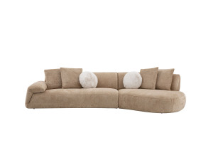 4-местный модульный тканевый диван