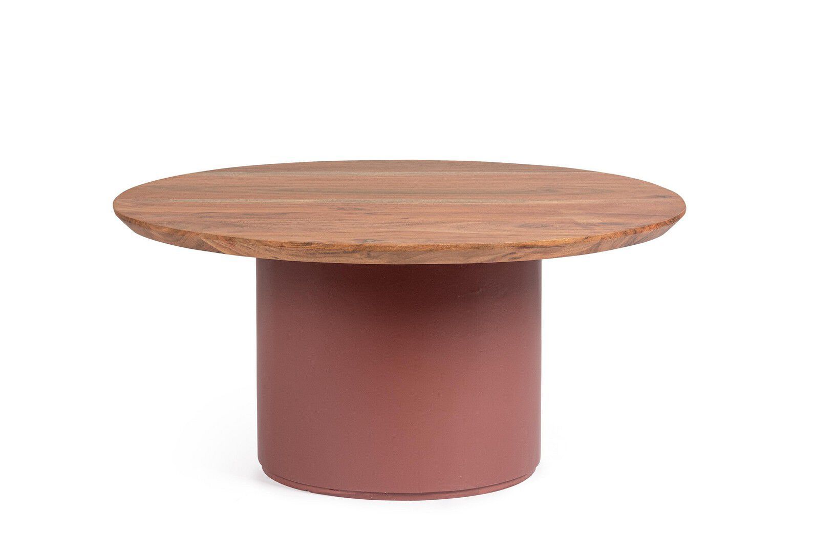 Круглый стальной журнальный столик с порошковым покрытием BIZZOTTO OJAS ARCH-00146509 - Вид №1