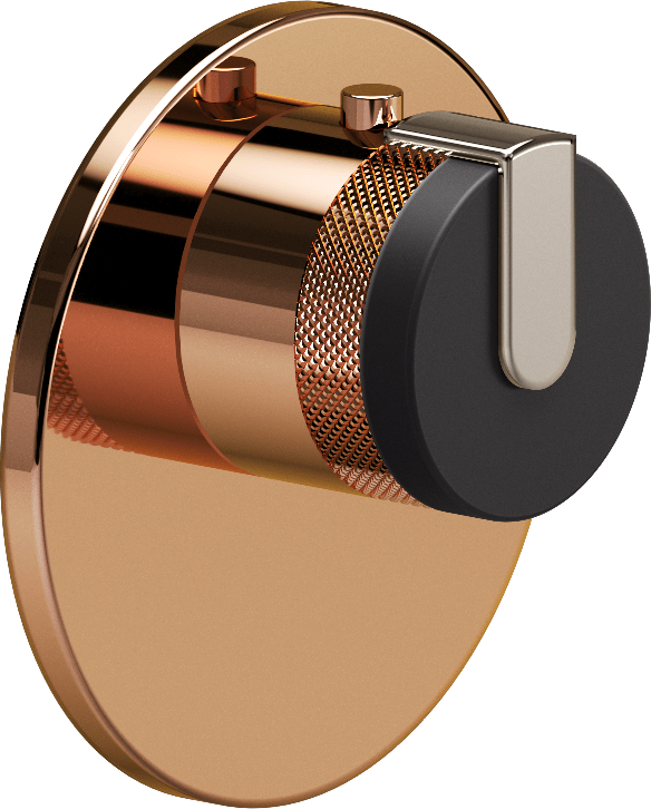 E-8027-R1GME-L1PN-RG-T Термостатический переключатель 3/4-Внешняя часть GRAFF MOD+