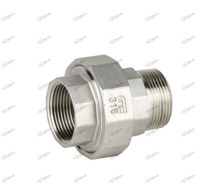 GENEBRE 0341n 02 Штуцер 3 штуки с резьбой M-F NPT 