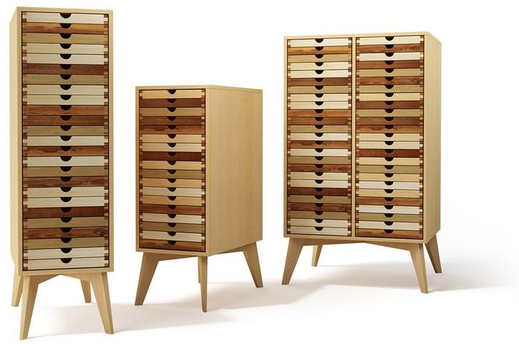 sixay furniture Комод из массива дерева Sixtematic sun-id-1356278 - Вид №2