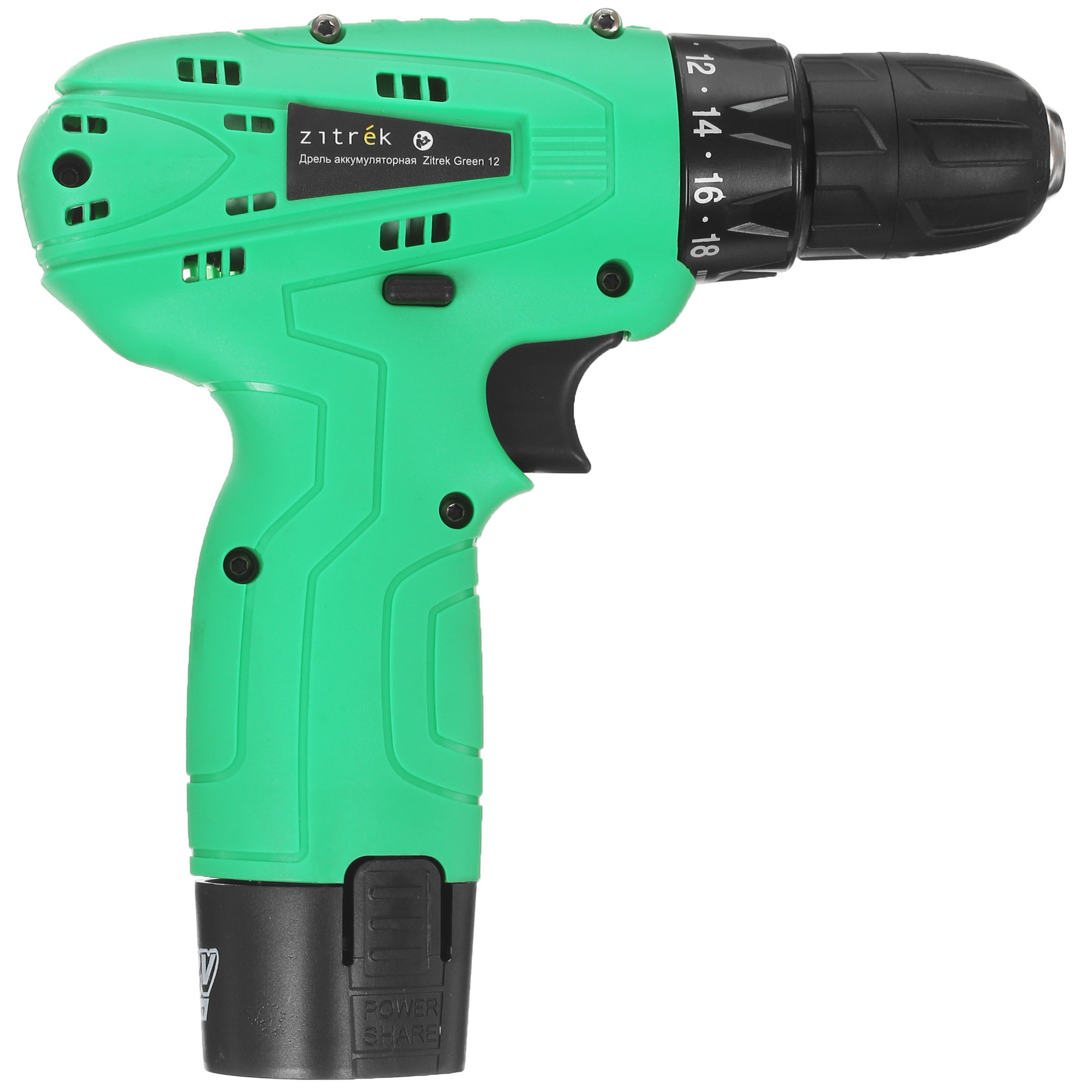 Дрель-шуруповерт Zitrek Green 12-Li 063-4072 5304361 STDN-0055264 - Вид №1