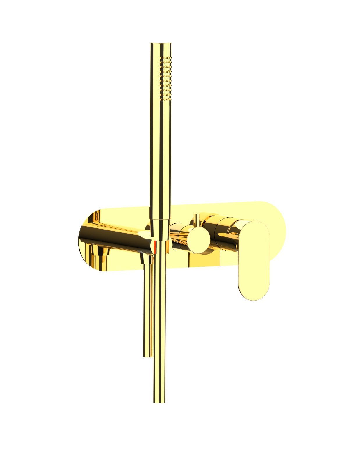 Однорычажный смеситель для душа с 3 отверстиями и ручным душем Rubinetterie Frattini отдельная эстетика ARCH-00107226 - Вид №9