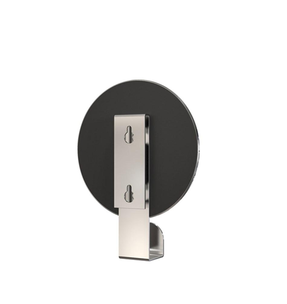 FROST Зеркало 4120 с крючком, круглое » белое Нержавеющая сталь Белый U4120-W  - Вид №2