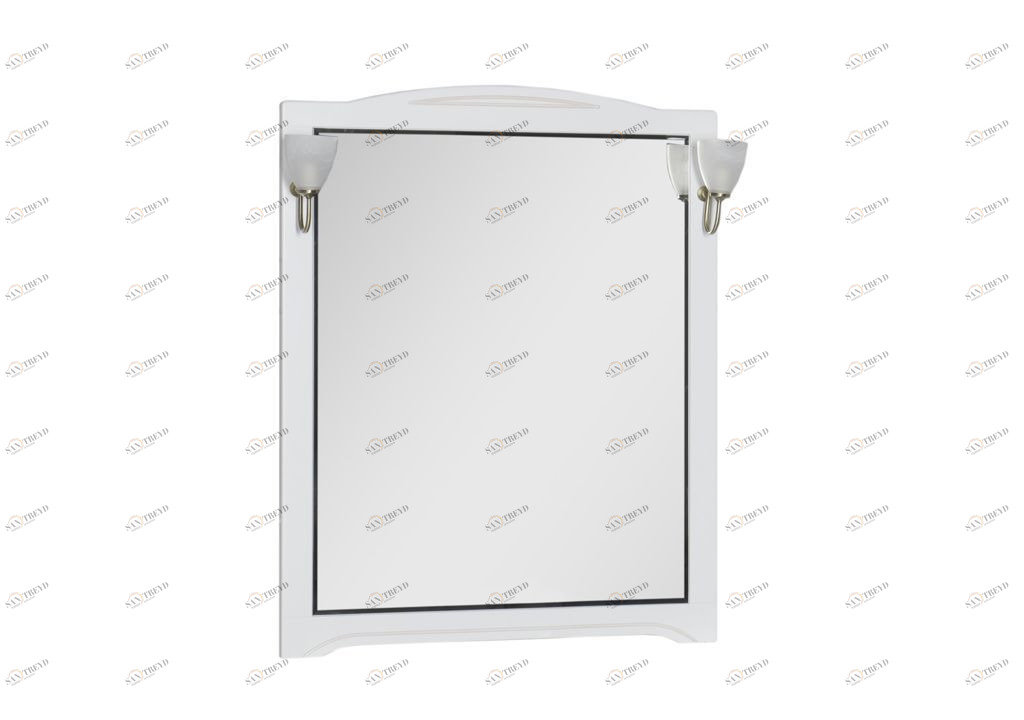 Зеркало Aquanet Луис 90 белый 00173220