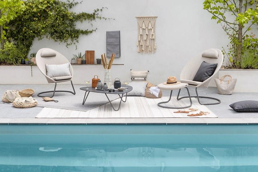 Lafuma Mobilier Консольное садовое кресло с подголовником Gordes Lfm2842 - Вид №4