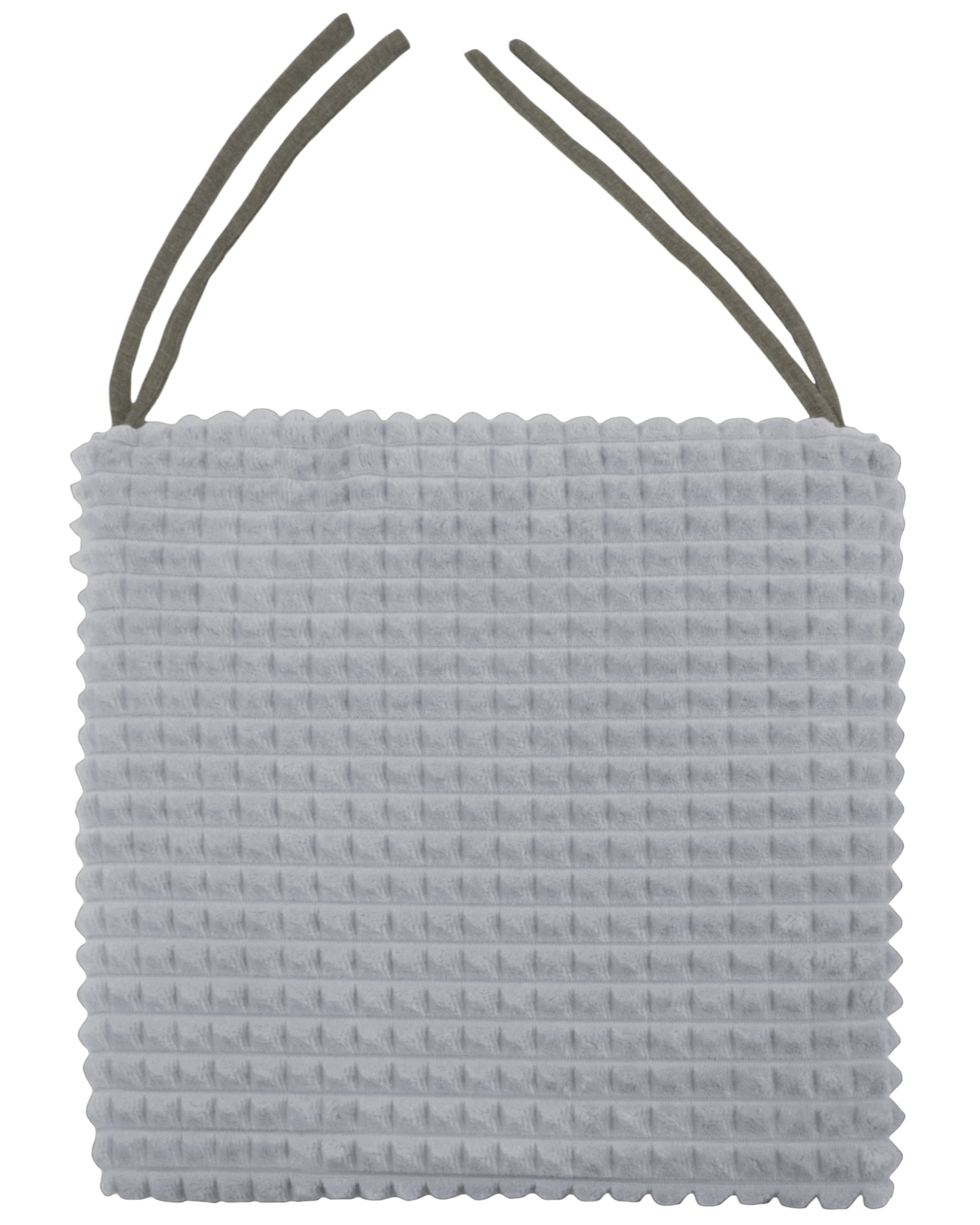 Santreyd Плюш - декоративная подушка-галета для стула 40×40 см серый 82234002 STLM-0022489