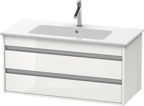 Тумбочка подвесная Ketho #KT6430 1000 x 475 мм Duravit KT643007575 - Вид №2