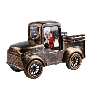 89378381 Фонарь Машина новогодняя для дома 1 светодиод 10 см разноцветный STLM-1432379