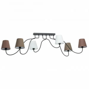 Потолочная люстра MW-Light Эйберген 1 723010106 MW-LIGHT ДИЗАЙНЕРСКИЕ, ЭЙБЕРГЕН 184325 Коричневый