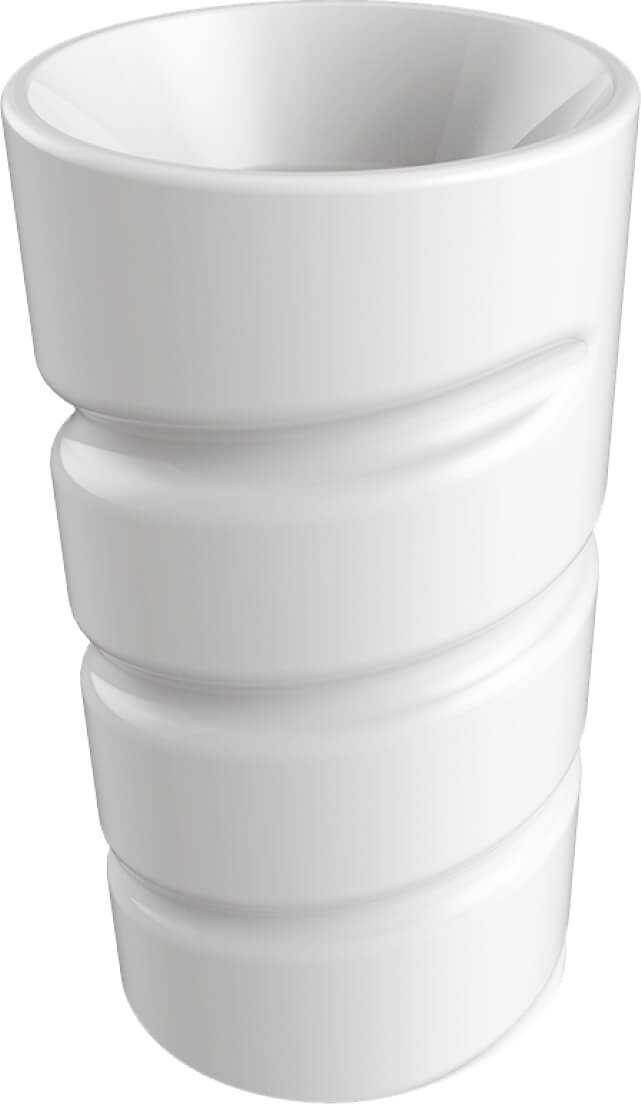 CL084-00CB00L-0000 Раковина моноблок без ответстия для смесителя CL084.00100 Creavit 