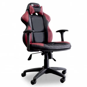 Рабочее креcло на колесах с подлокотниками черное Bidrive CILEK CHAMPION RACER 00-3832277 Черный