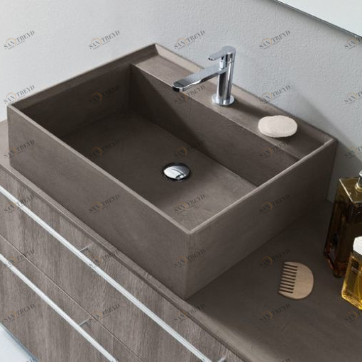 А214 Накладная раковина на столешницу  овальная Arbi 