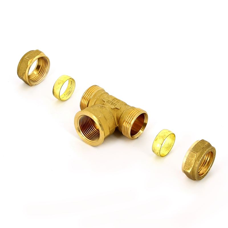 Тройник обжим-В TIEMME 12х1/2"х12 1000093 - Вид №4