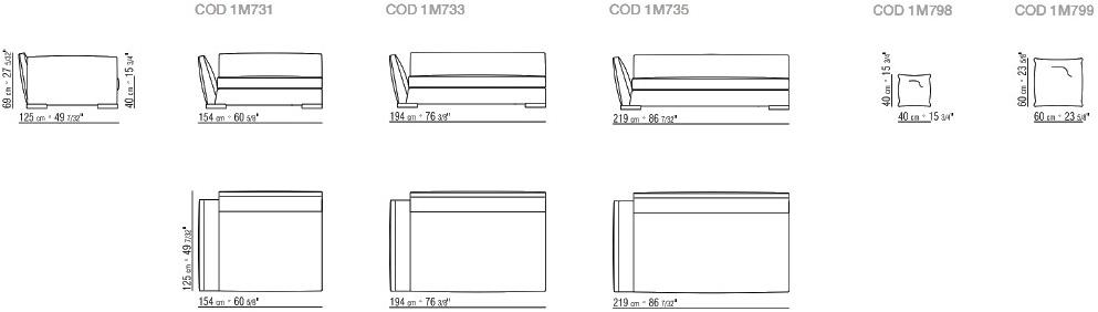 Flexform Диван sun-id-1374927 - Вид №6