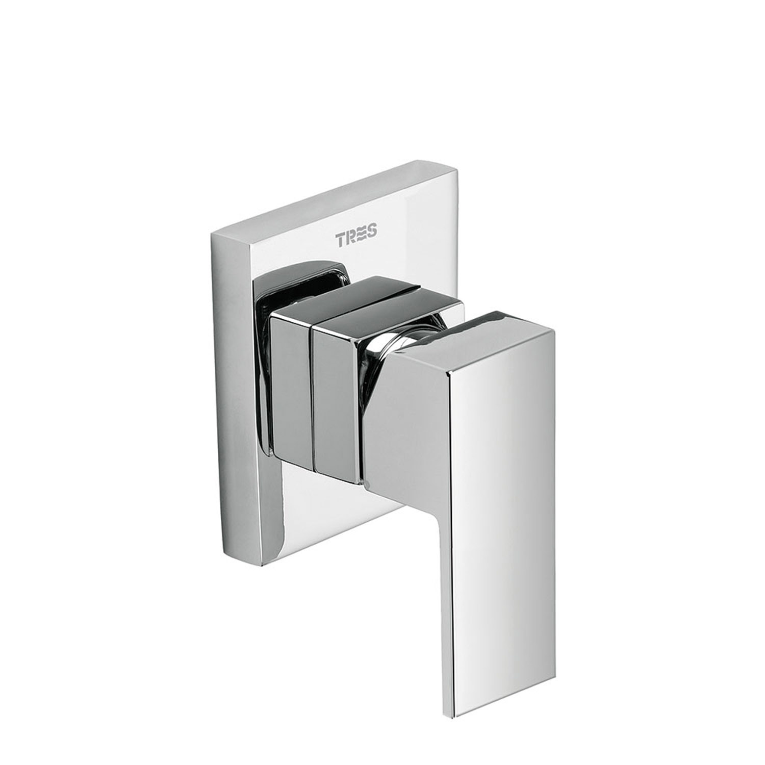 1-ходовой скрытый смеситель для душа CUADRO с одной ручкой-106177 TRES 