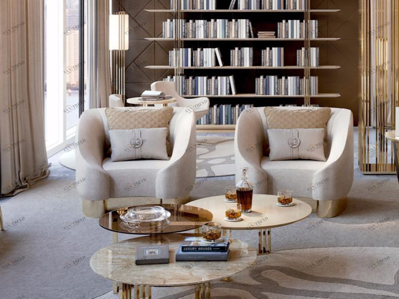 Bizzotto Кресло из ткани с подлокотниками Symphony - infinity sun-id-1350489