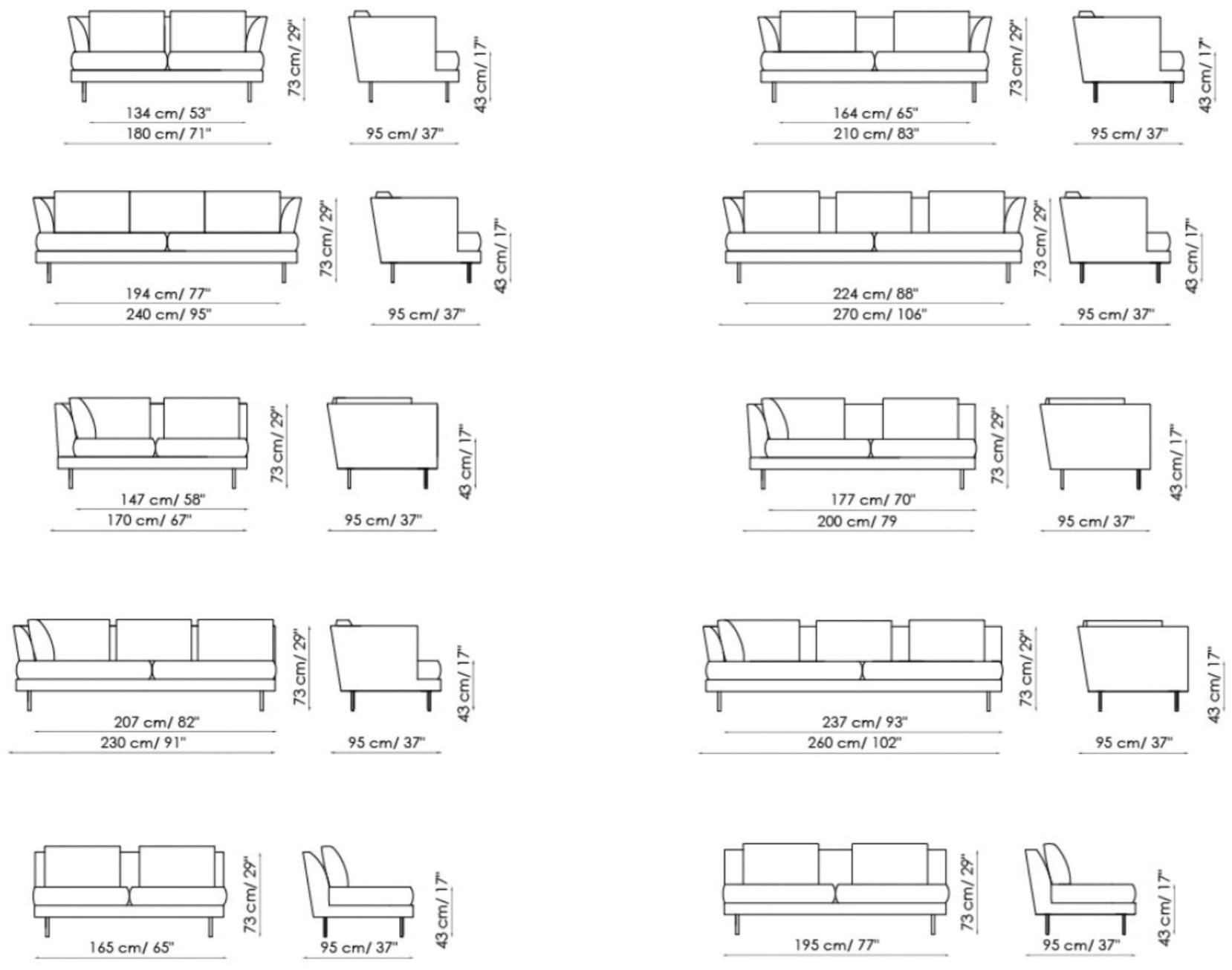 Bonaldo Съемный диван Lars sun-id-1486804 - Вид №4