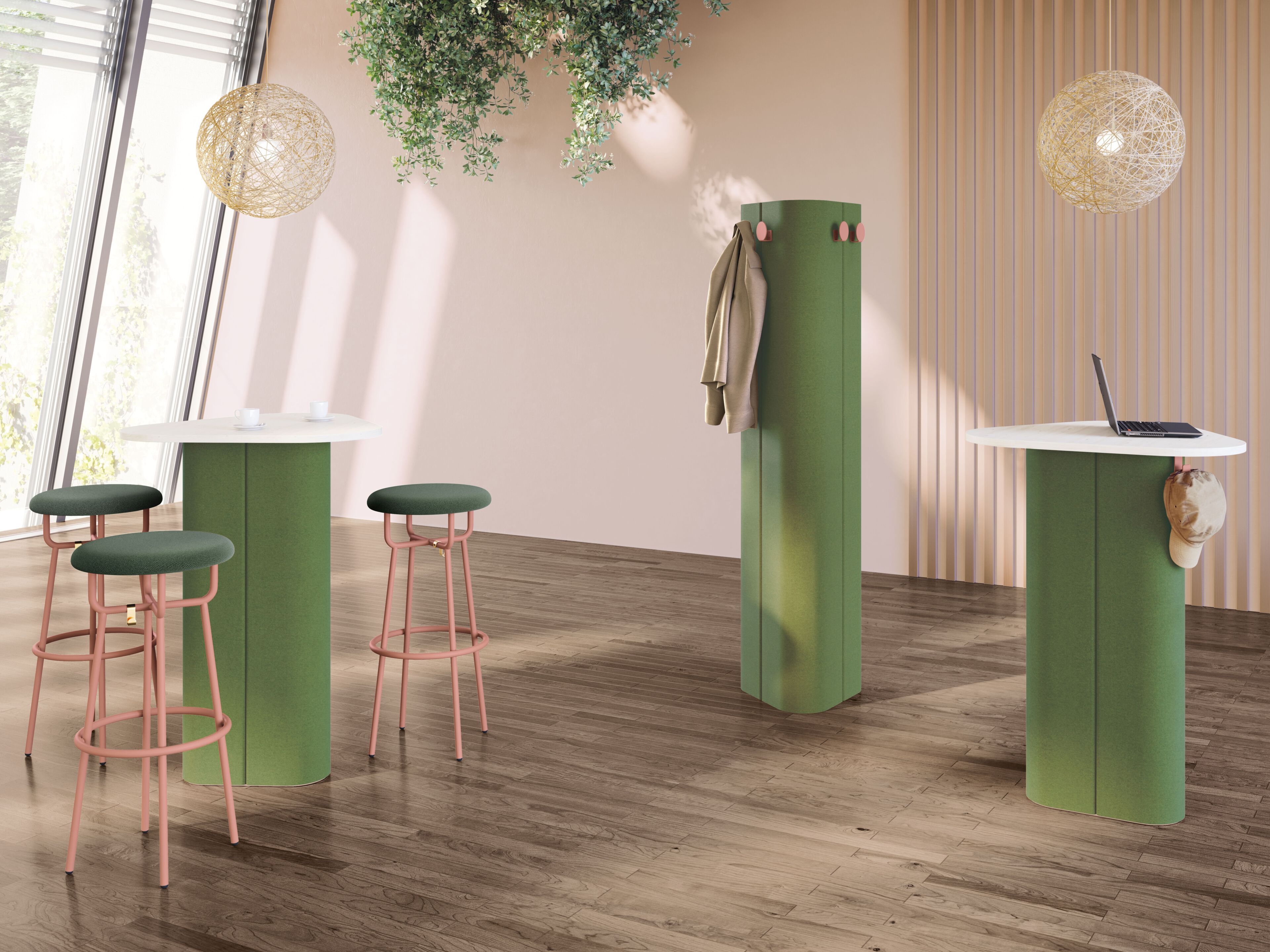 Высокий стол из войлока Manade Манхэттен ARCH-00113527