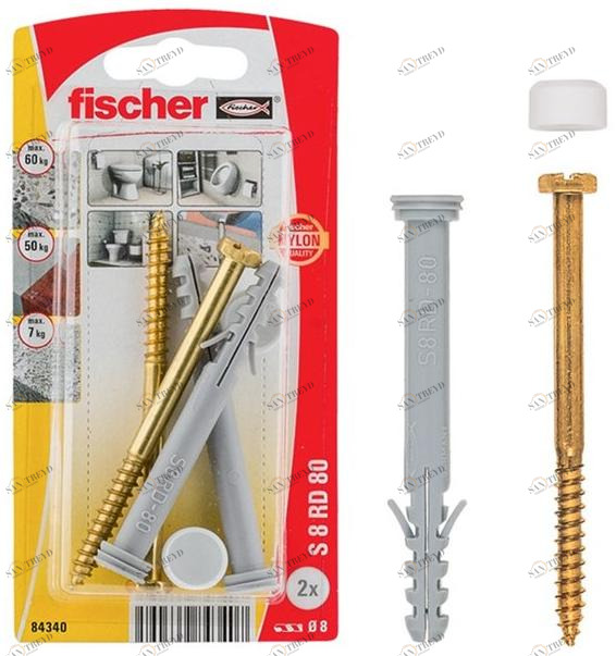 fischer italia Крепление напольной сантехники  84340 